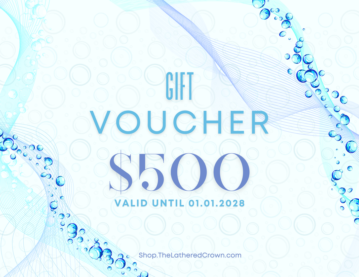 The Lathered Crown Gift Voucher