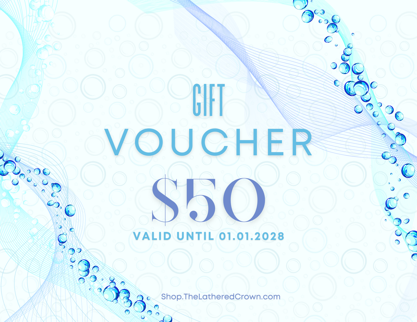 The Lathered Crown Gift Voucher